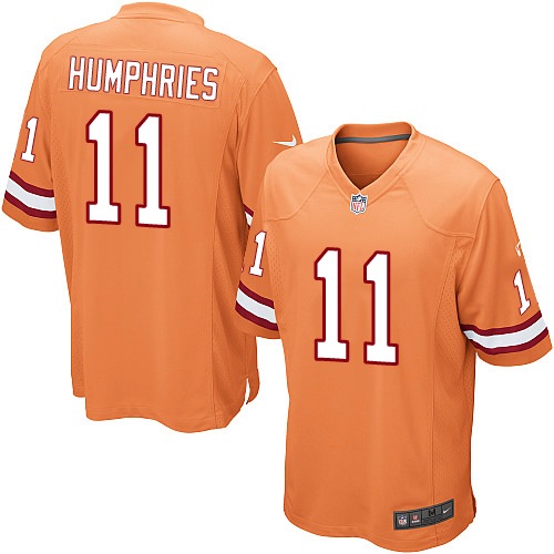 Men's Limited Adam Humphries Nike Jersey Orange Alternate - #11 NFL Tampa Bay Buccaneers